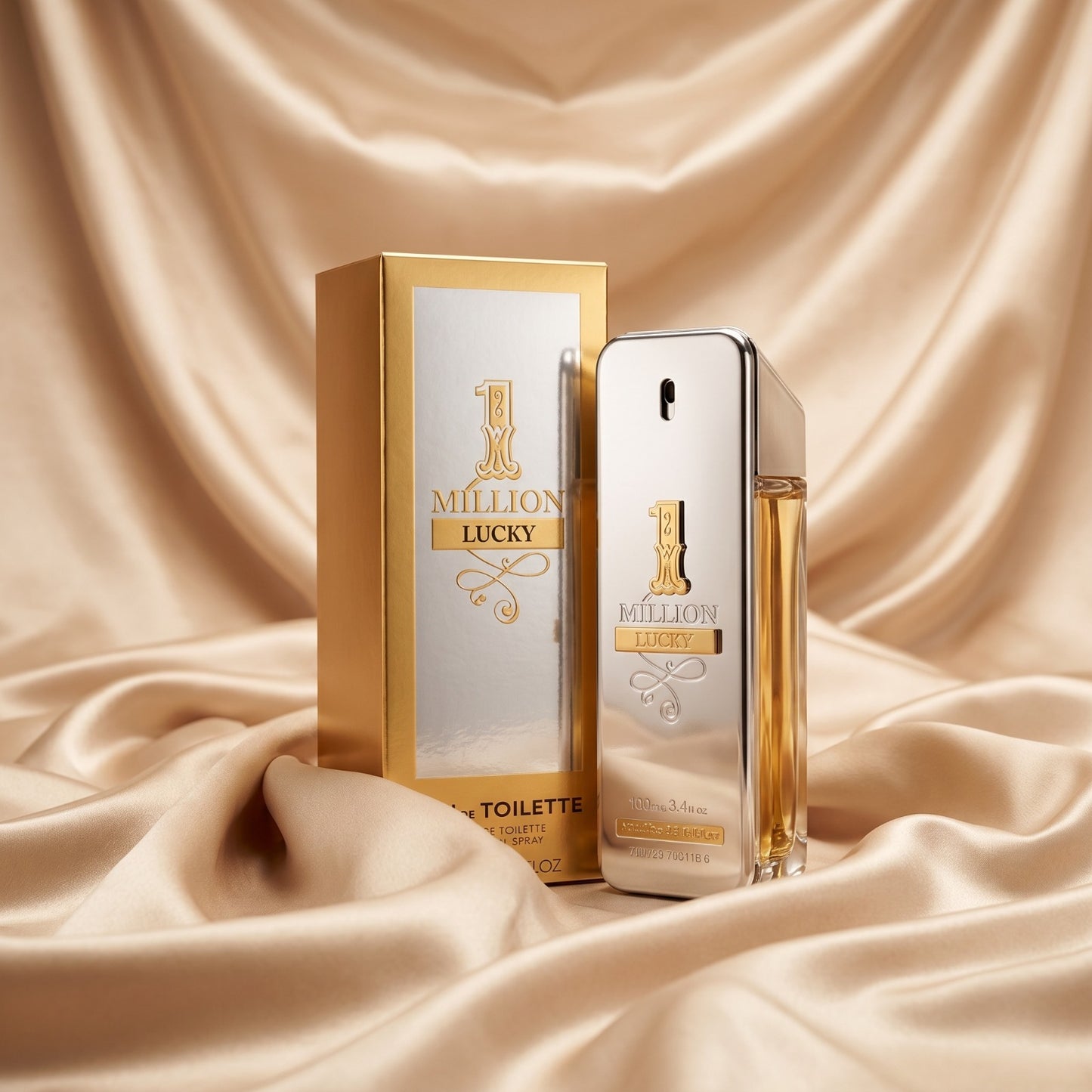 Paco Rabanne 1 Million Lucky EDT Spray 3.4oz / 100ml for Men – New in Box